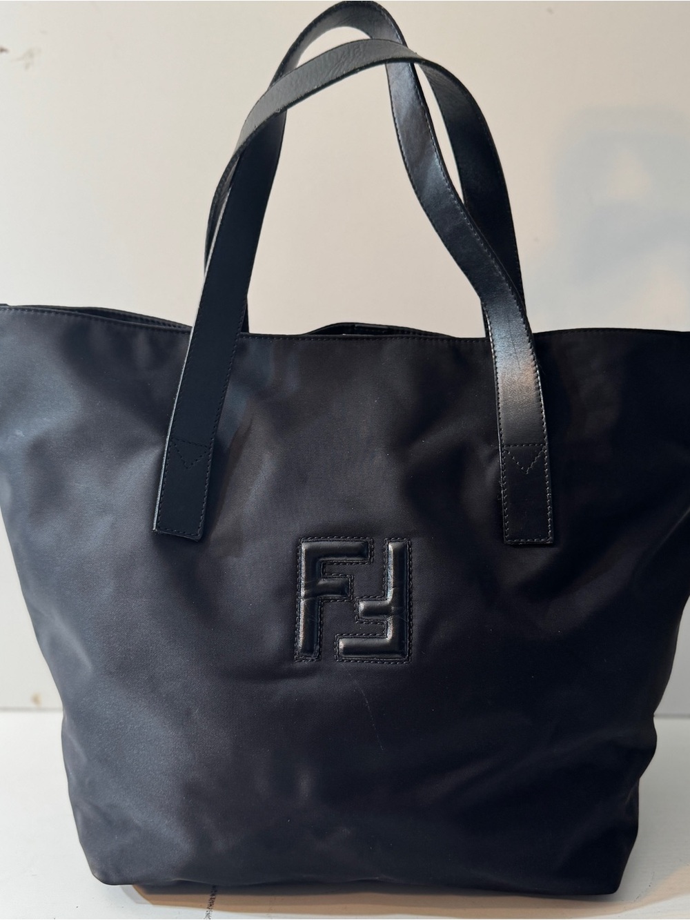 FENDI Women's Tote Bag with Embossed Logo